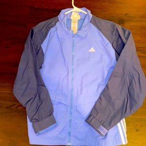 Adidas Blue Rain Jacket!